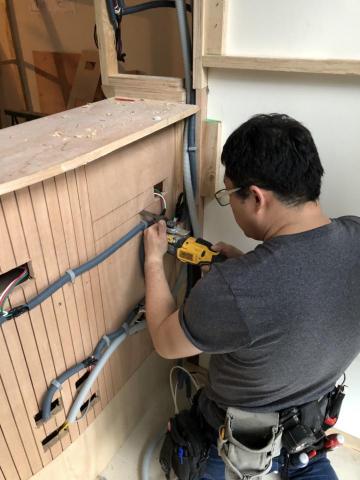 創璽資訊有限公司/劉經理 - 創璽弱電之施工照1