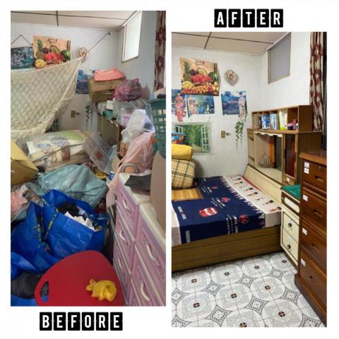 居家整理師希亞娜（希希） - {微囤積症整理案｝
案主因堆積太多物品找不到很困擾！透過整理後心裡負擔減輕，生活也輕鬆簡單^^