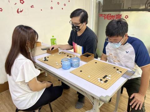 林曉彤 - 一對二指導棋(6d, 2d)