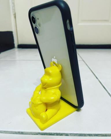 RSW工作室 - 客製化小熊維尼手機架