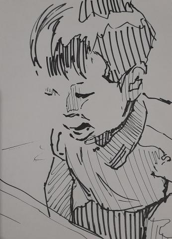 李佩珊 - 人像速寫