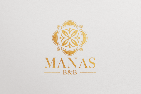 Huang ChiChen - 平面設計：輕奢質感｜民宿logo