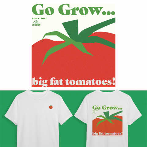 Huang ChiChen - 平面設計：復古感｜園藝品牌周邊服飾