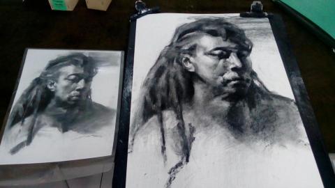 李佩珊 - 人像素描