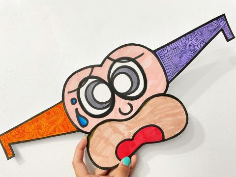 黃絜暘 - 卡紙眼鏡DIY