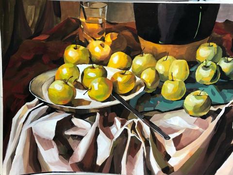 劉憶馨 -  美術班水彩練習作品