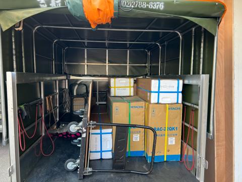 大叔阿漢貨運行 - 水電行配送冷氣，新店➡️基隆