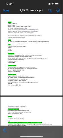 Ashleigh - 高級單字與範例句子