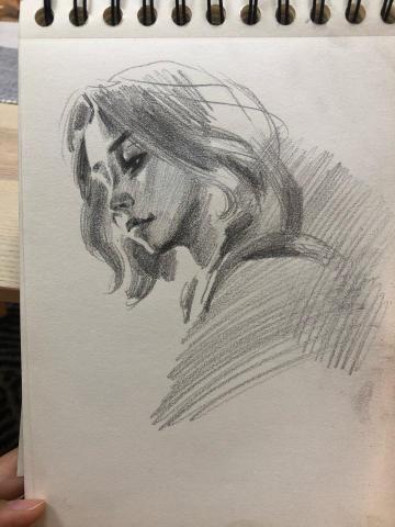 劉憶馨 - 素描速寫練習