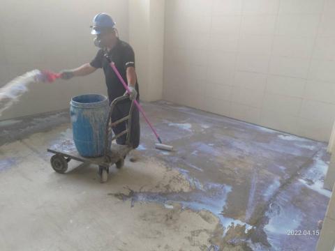 紘宇工程行 - 地坪防水底漆施作