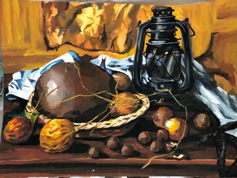 劉憶馨 - 美術班水彩練習作品