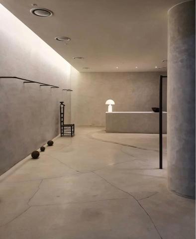 拓暘工程有限公司 - 員林-韓服店面泥作設計