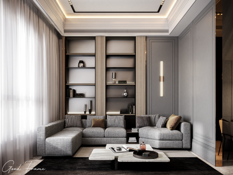 砌日設計 - 【緻所】

那些在線條及沉黑中閃爍的星辰，漫撒整個空間，在每個角落布下足跡，繫起點點的生活餘溫