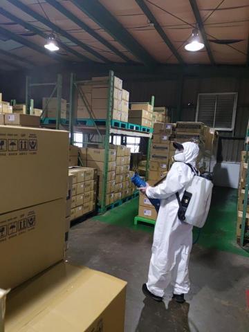 喜若伊生物科技有限公司 - 廠房防疫消毒