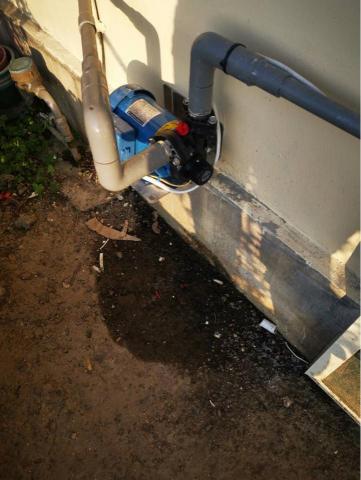 張為聖 - 水電修繕抽水馬達加裝