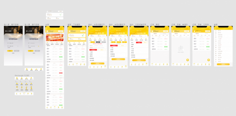 Mick-個人平面設計 - UI設計
此為為大陸雇主設計的金融商品UI設計