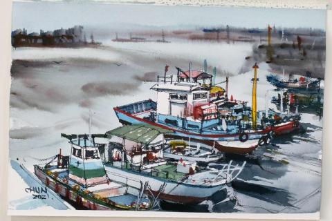 君畫室 - 水彩速寫