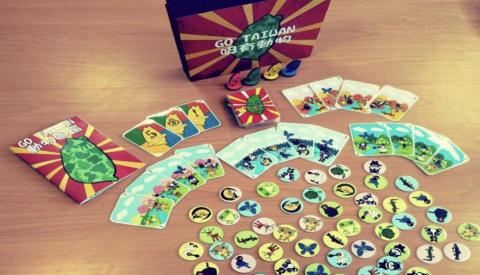賴寀溱 - （作品）Go Taiwan吸有動物：
利用桌遊玩中學的方式，讓孩子認識台灣的稀有動物，並提升保育意識。