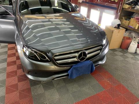 貝殼 - 賓士992 局部烤漆 完工