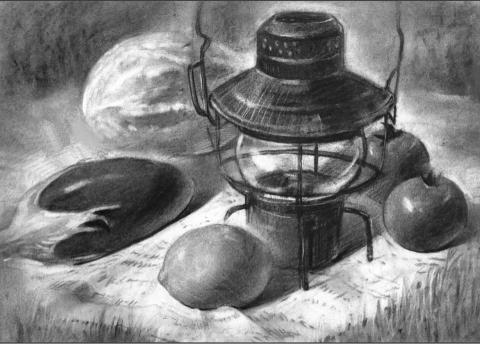 艾靚 - 素描考題練習/2021/4K