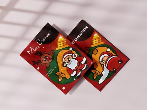 Jiaen - 聖誕節卡片設計