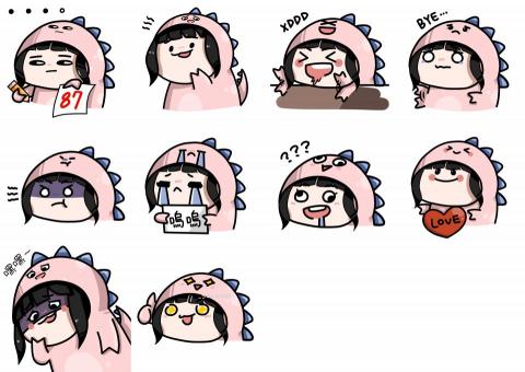 王羽萱 - Line/Twitch貼圖製作