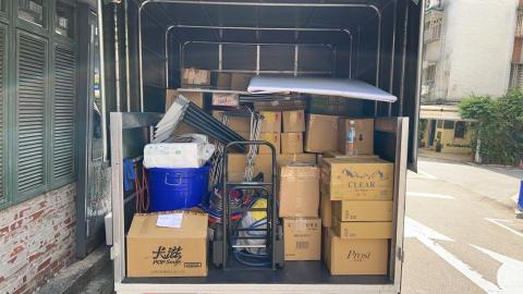 大叔阿漢貨運行 - 公司活動物品配送，大安區➡️信義區