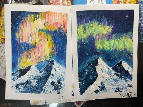 Yvette 蘇 - 和學生的極光山脈 Yvette 蘇 - 和學生的極光山脈