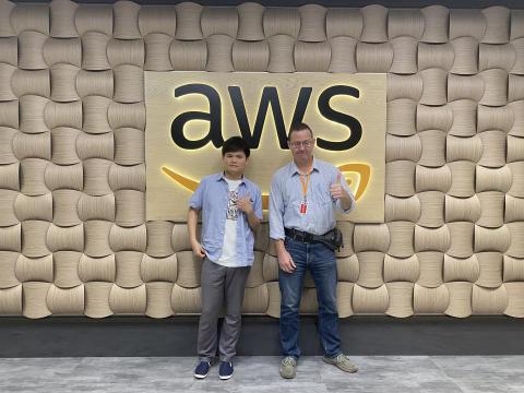 林老師 - 受邀參加Amazon公司直播