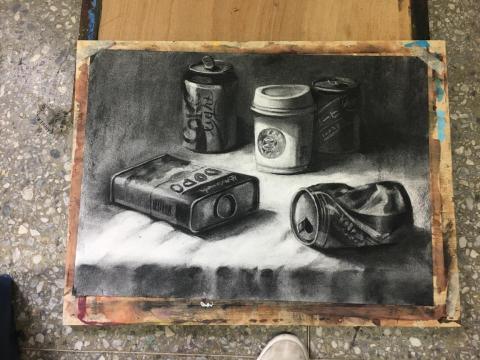 張宜蓁 - 炭筆練習