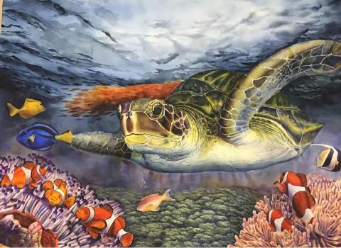 張宜蓁 - 水彩作品