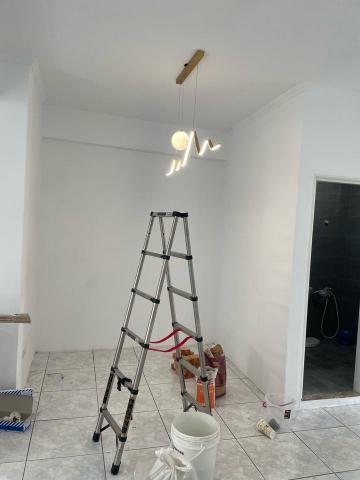 吳鈺威 - 吊燈安裝後