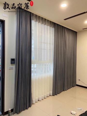 悠閣傢居 - 挑高窗戶布接紗
（拼接風）