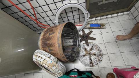 匠洗工藝 - 內桶清洗前