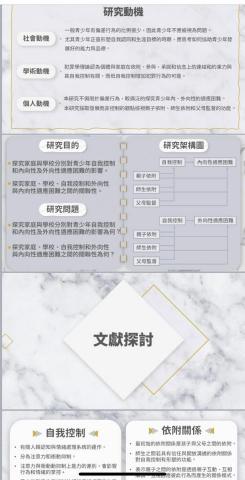 邱名萱 - 曾經製作之論文簡報