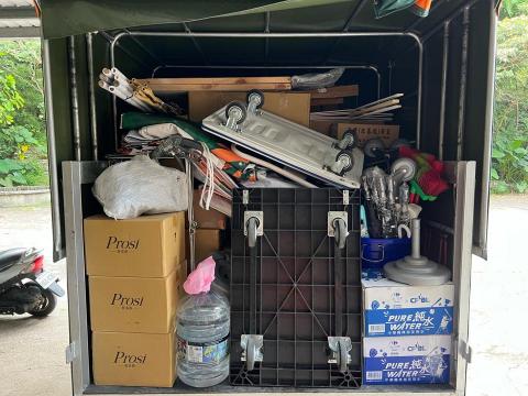 大叔阿漢貨運行 - 公司活動撤場，信義➡️大安➡️中和