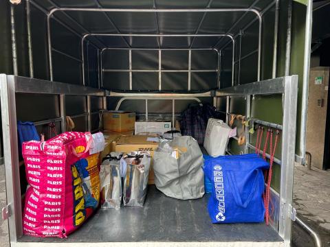 大叔阿漢貨運行 - 服飾短程運送，松山➡️松山