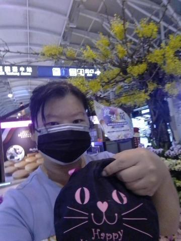 許秀英 - 2021。Merry Christmas in HSR. Taichung. I love my blue dress 