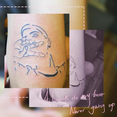 Arik - ?黑白刺青 設計? Arik - ?黑白刺青 設計?