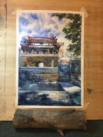 陳昀翊 - 水彩風景示範 陳昀翊 - 水彩風景示範