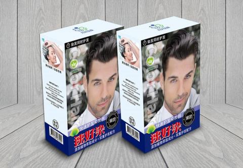 張啟聖 - 頭髮保養品包裝與視覺設計(虛擬製作).