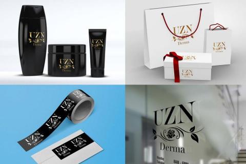 張啟聖 - 品牌設計與周邊視覺設計(虛擬製作).