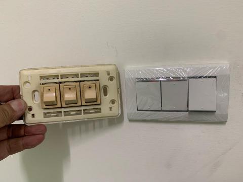 彭育棋 - 照明開關換新