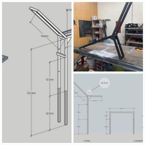 億達鈦工程有限公司 - 工設系學生作品施工