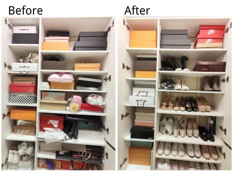 凱西整理收納師 - 總是找不到鞋子？ 讓你一目暸然