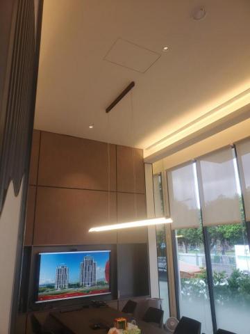 王振昌 - 代工安裝挑高吊燈（三重某建案中心）