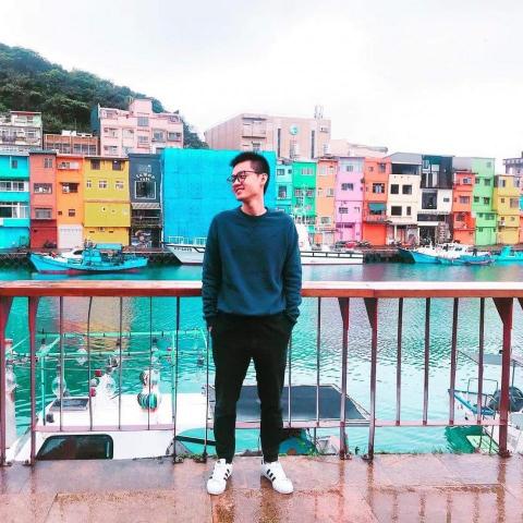 提供外送兼職服務的專家林昱亨