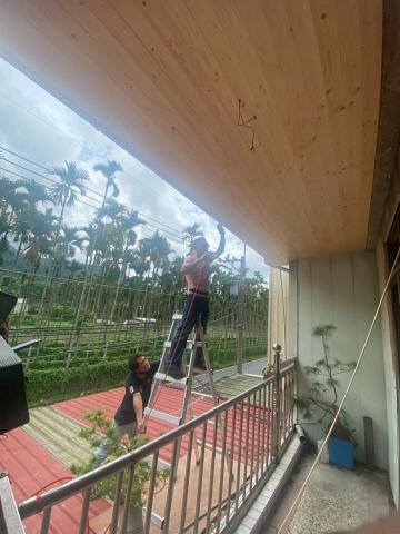 欣富實業社 - 施工中的過程