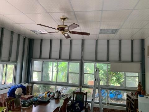 雋宮工程行 -  燕巢 鐵皮屋封板-施工前