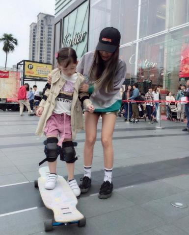 長板假期｜長板教學｜岱妤教練 - 兒童長板教學